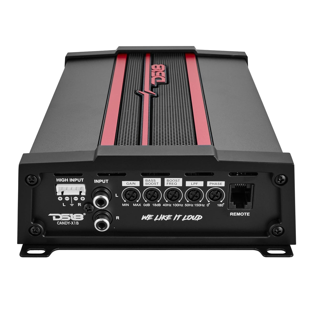 DS18 CANDY-X1B Compact Class D 1-Channel Monoblock Amplifier 1800 Watts DS18