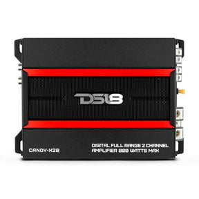 DS18 CANDY-X2B Compact Full-Range Class D 2-Channel Amplifier 240W RMS DS18