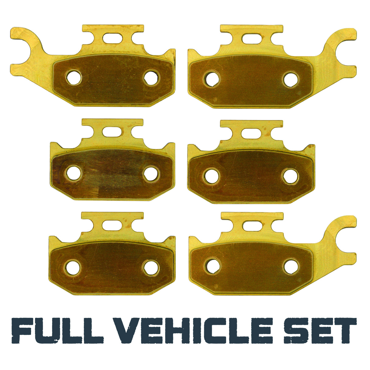 Can-Am/Bombardier DS 650 2000-2007 Brass Brake Pad Set Traild
