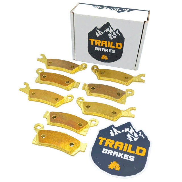 Can-Am Renegade 1000/850/800/570/500 2012-2019 Brass Brake Pad Set Traild