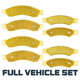Can-Am Maverick R 2024-2025 Front & Rear Brass Brake Pad Set Traild