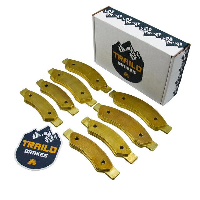 Can-Am Maverick R 2024-2025 Front & Rear Brass Brake Pad Set Traild
