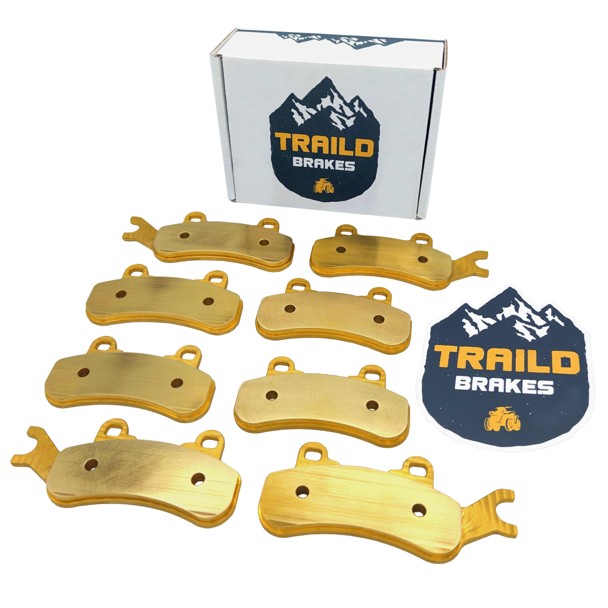 Can-Am Defender MAX 6-Seater/PRO/6x6 HD10/HD9/HD8/HD7 2016-2026 Ridge Rider Rotor and Pad Kit Traild
