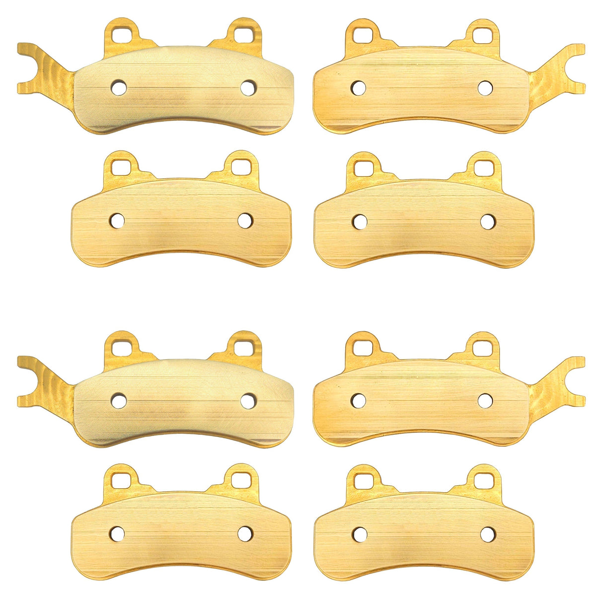 Can-Am Defender MAX HD7 HD8 HD9 HD10 HD11 6x6 & PRO 2017-2026 Front & Rear Brass Brake Pad Set Traild