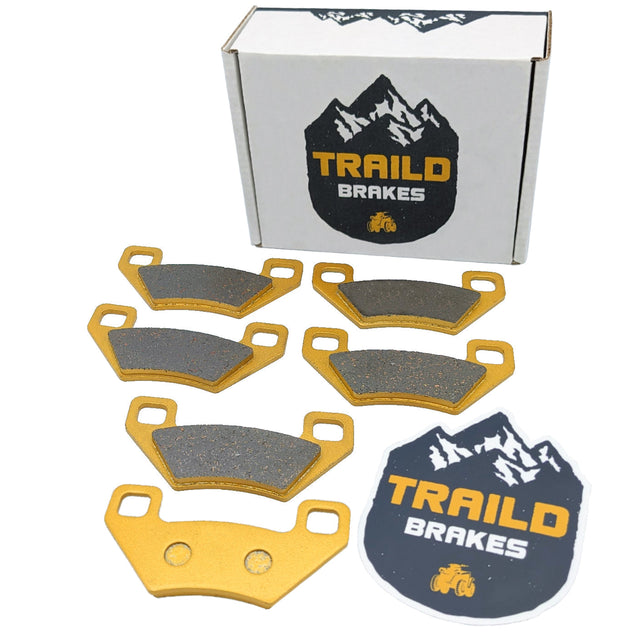 Arctic Cat Alterra 1000/700/600/550/500/450/400 2009-2024 Ceramic Brake Pad Set Traild