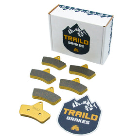 Arctic Cat ATV 250/300/400/454/500 1996-2004 Ceramic Brake Pad Set Traild