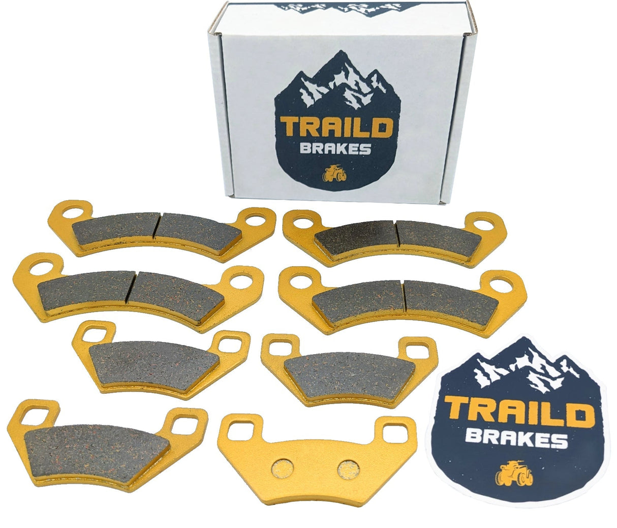 Arctic Cat Wildcat X/Wildcat 4 X  2013-2018 Ceramic Brake Pad Set Traild