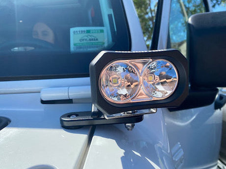 Jeep Wrangler 17+ Pillar / Cowl Mounts JL & JT GGLighting