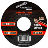 100FT 16AWG Speaker Cable (CBLV-16-100RBC) Audiopipe