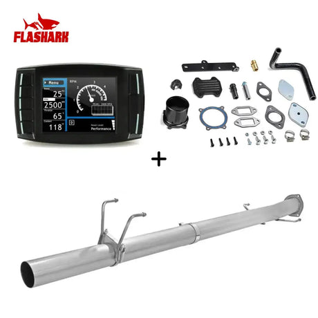 EGR/DPF/DEF Delete All-in-One Kit for 2013-2017 6.7L Ram 2500 3500 Cummins Flashark