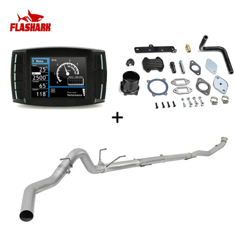 EGR/DPF/DEF Delete All-in-One Kit for 2013-2017 6.7L Ram 2500 3500 Cummins Flashark