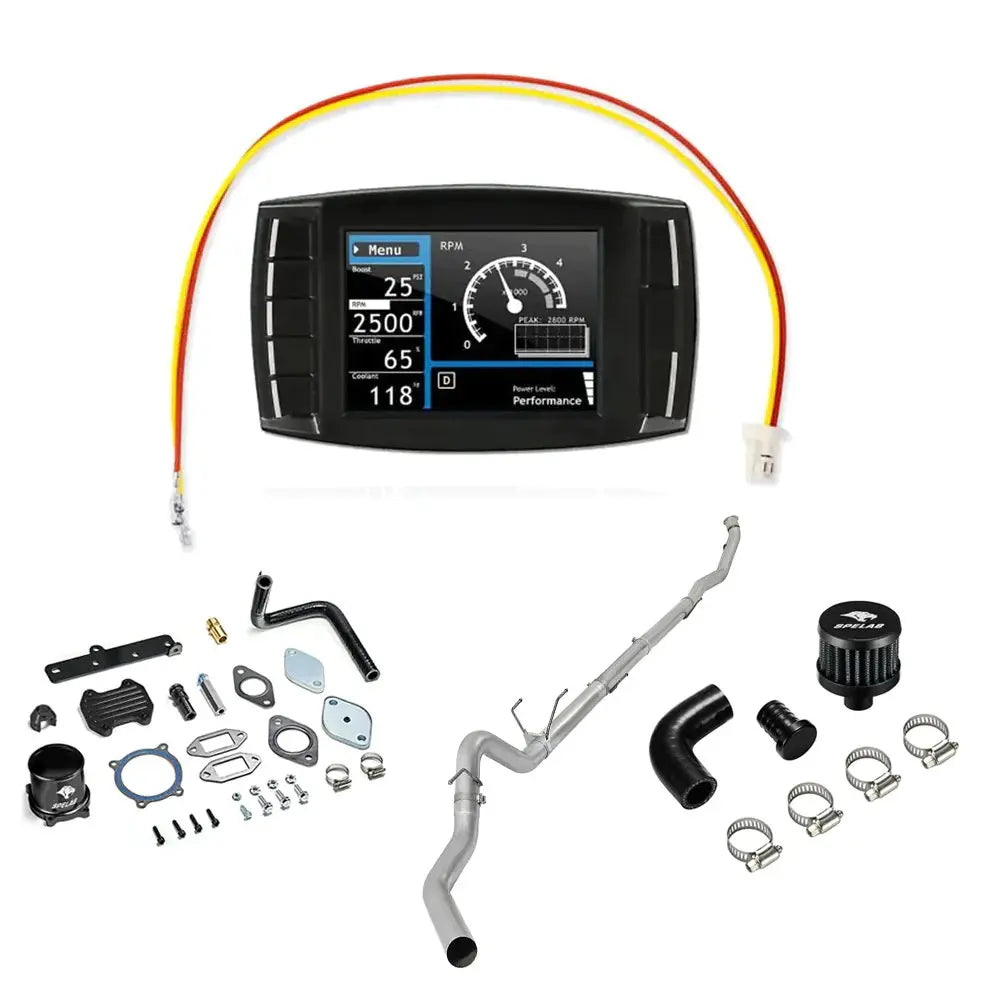 EGR/DPF/CCV Delete All-in-One Kit for 2013-2018 6.7L Ram 2500 3500 Cummins Flashark