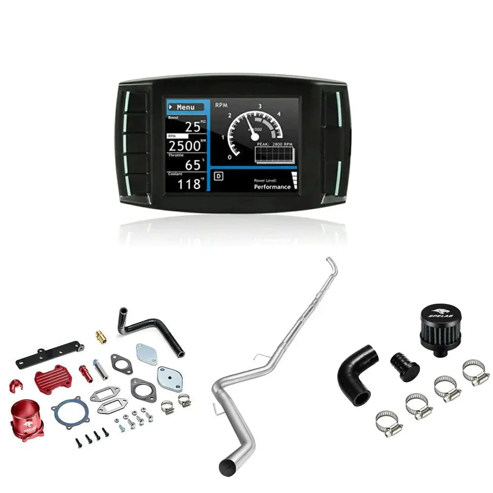 EGR/DPF/CCV Delete All-in-One Kit for 2013-2018 6.7L Ram 2500 3500 Cummins Flashark