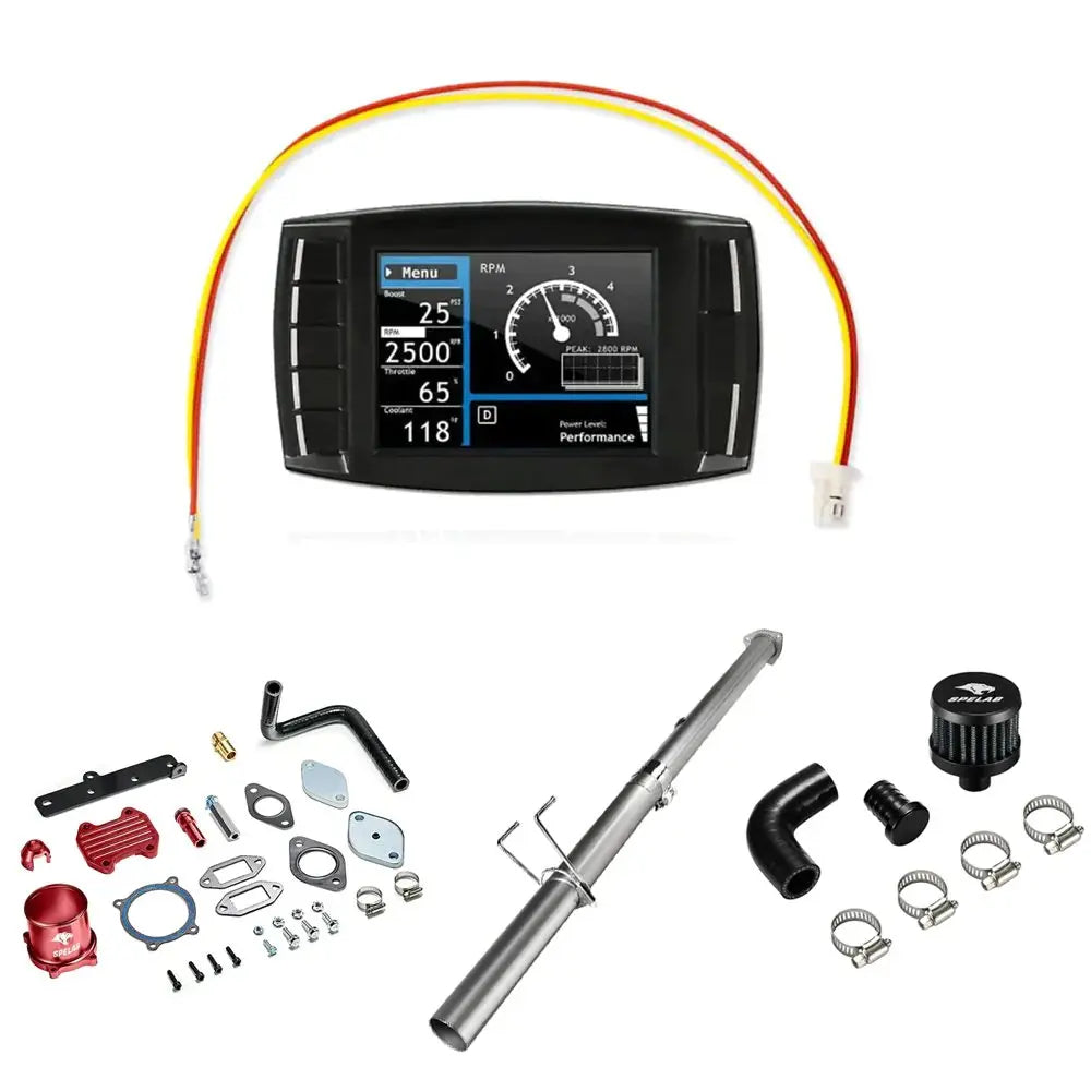 EGR/DPF/CCV Delete All-in-One Kit for 2013-2018 6.7L Ram 2500 3500 Cummins Flashark