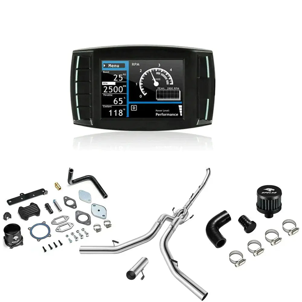 EGR/DPF/CCV Delete All-in-One Kit for 2013-2018 6.7L Ram 2500 3500 Cummins Flashark