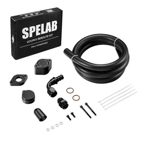 For 2011-2023 Ford 6.7L Powerstroke CCV Reroute Kit Engine Ventilation Kit | SPELAB SPELAB