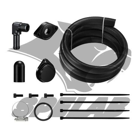 For 2011-2023 Ford 6.7L Powerstroke CCV Reroute Kit Engine Ventilation Kit | SPELAB