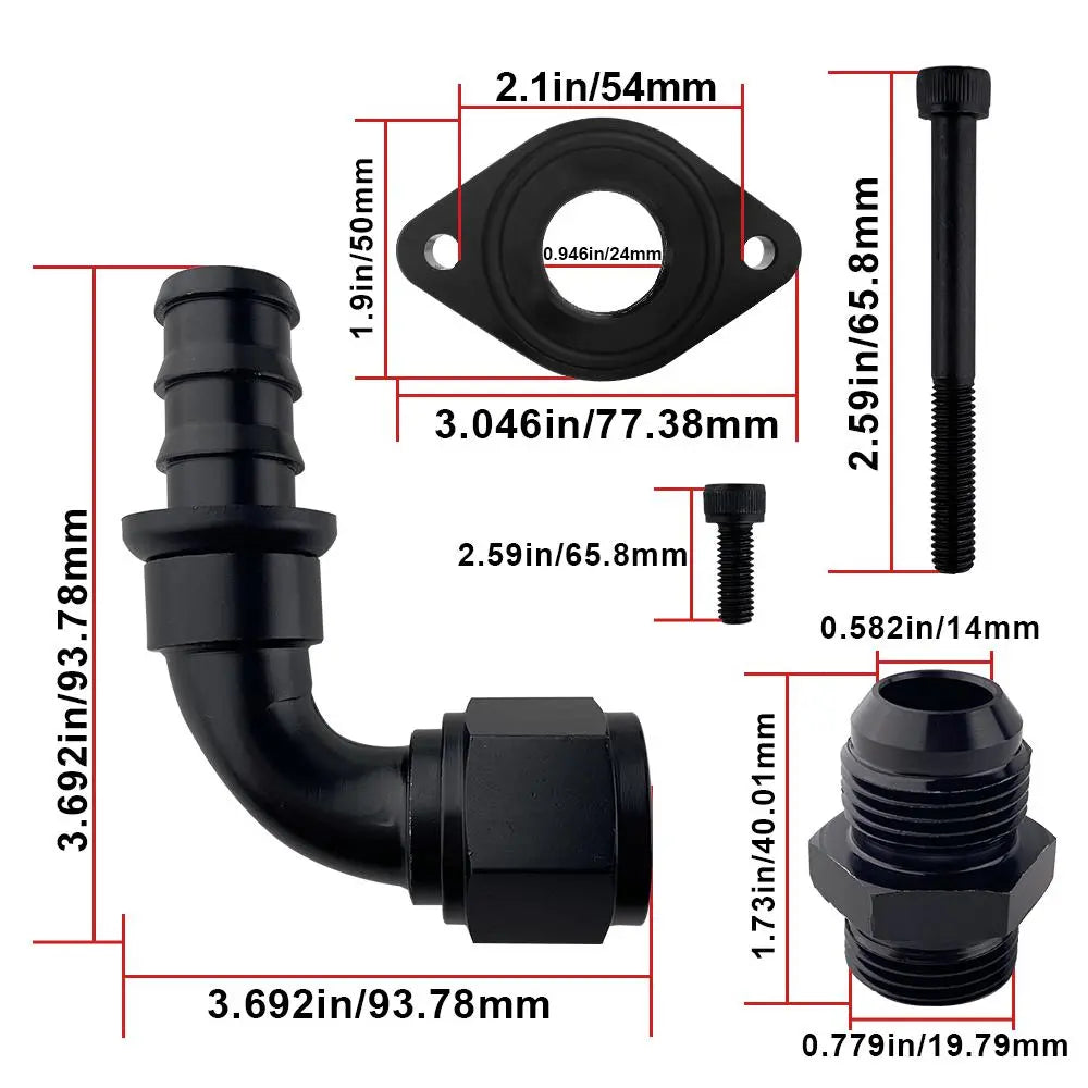 For 2011-2023 Ford 6.7L Powerstroke CCV Reroute Kit Engine Ventilation Kit | SPELAB SPELAB