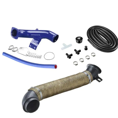 EGR/DPF/CCV PCV Reroute for 2004-2005 LLY 6.6L Duramax All-in-One Kit Flashark