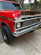 Engineered Vintage Shackle Bracket Tow Hooks - 1967-1977 Ford F-Series Engineered Vintage LLC