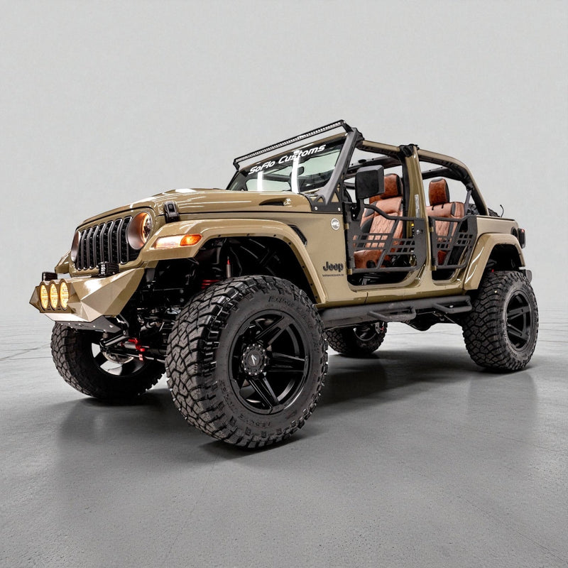 Jeep Wrangler Pipe Doors 2018-2026