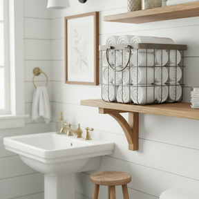 Patina Metal Basket KB Decor & More