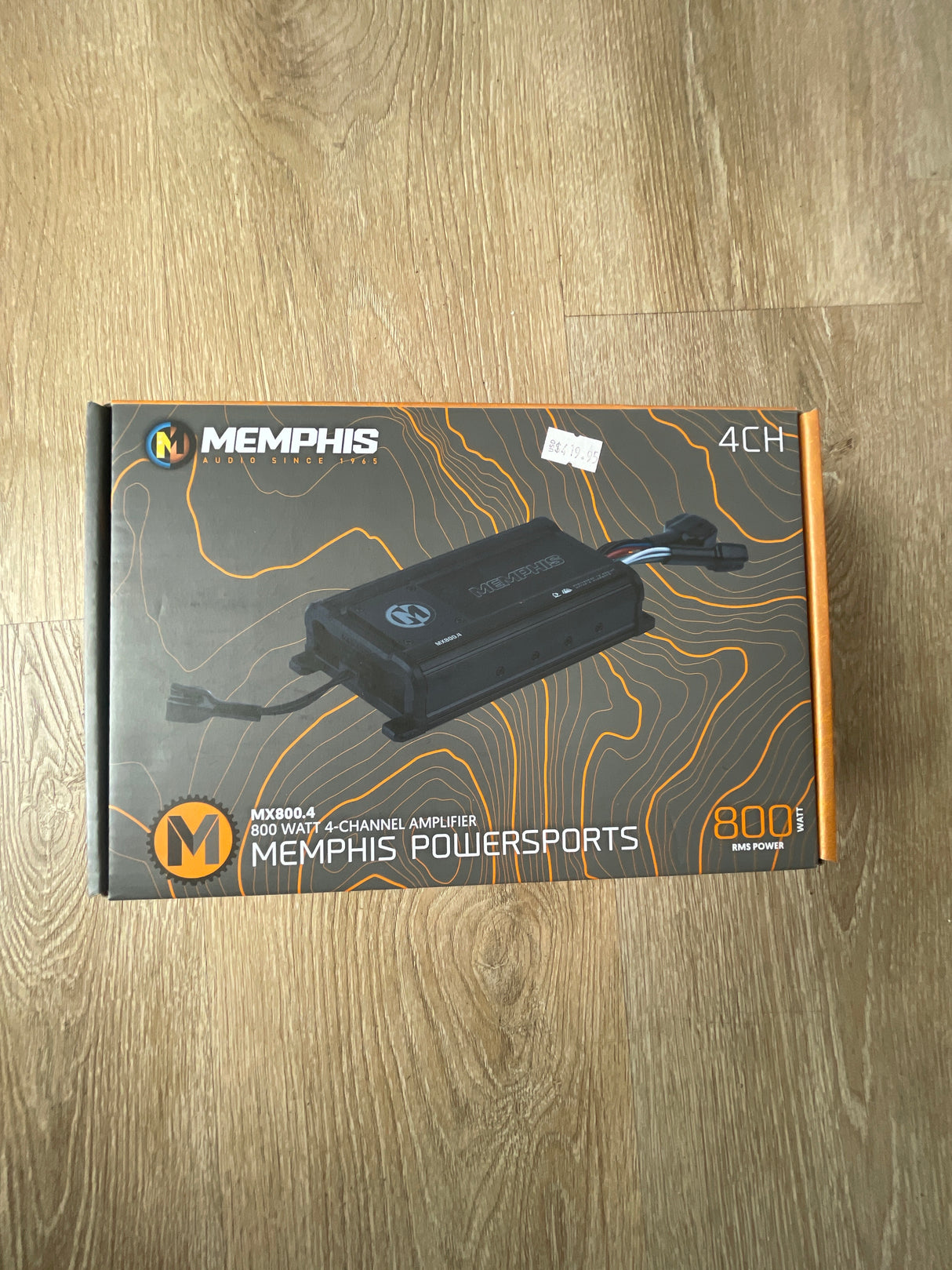 Memphis Powersports MX800.4 Amplifier