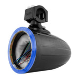 NXL 6.5" Marine and Powersports Empty Tower LED RGB Lights -Black Carbon Fiber