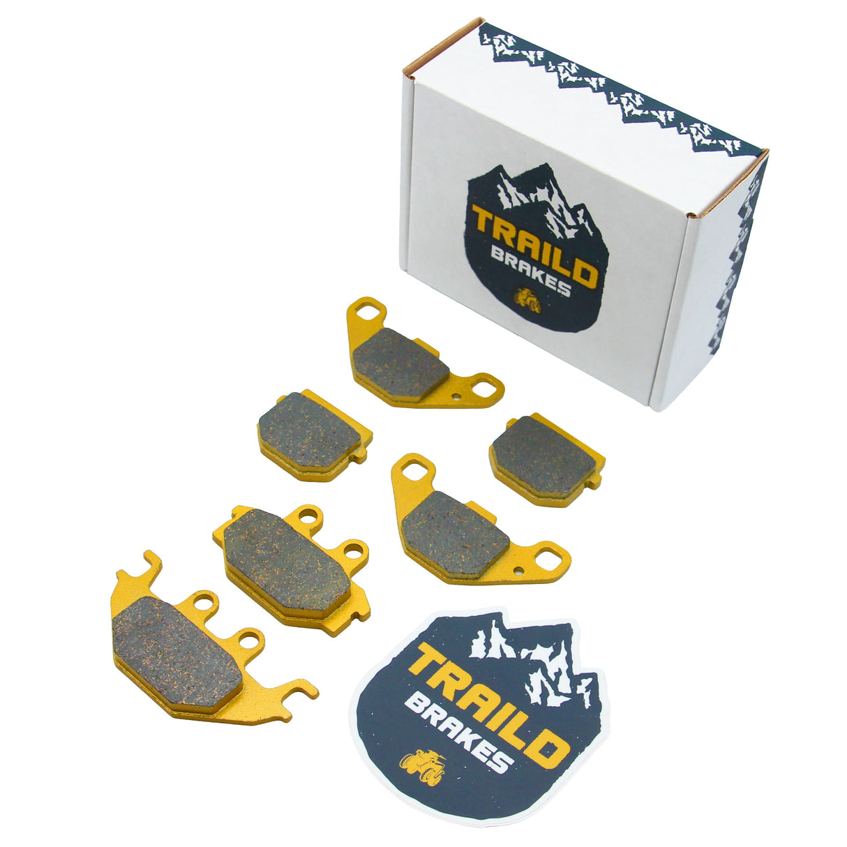 CFMoto CForce 110 2023-2024 Ceramic Brake Pad Set Traild