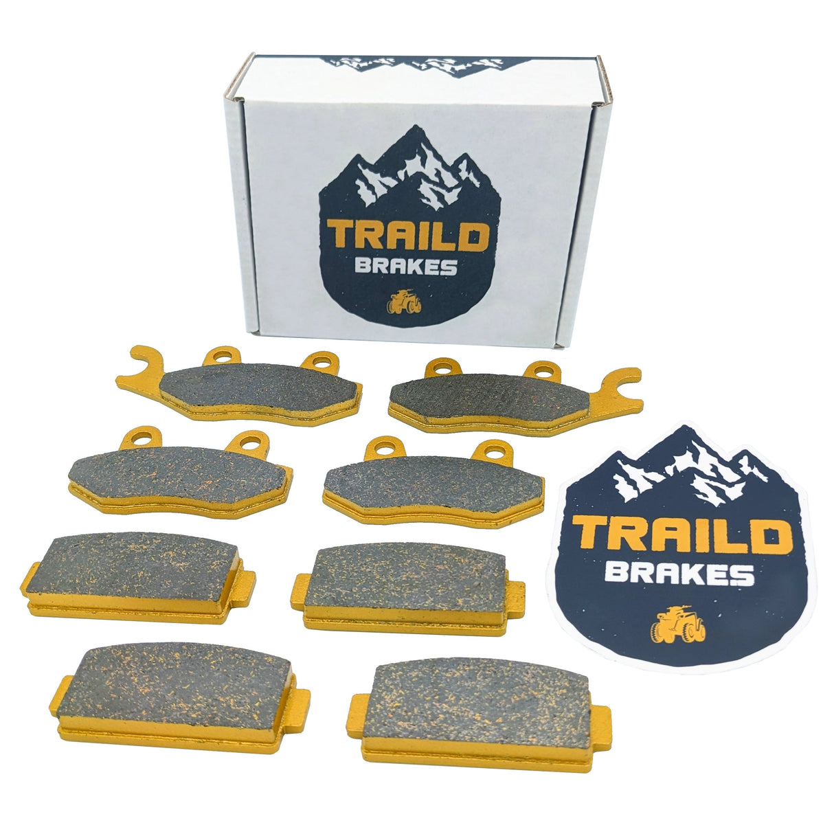 CFMoto ZFORCE 500/600/Z6/800/Z8 2011-2017 Ceramic Brake Pad Set Traild