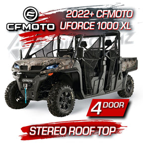 2022+ CFMoto UForce 1000 XL Stereo Tops (4-Door) CFMoto