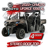2022+ CFMoto UForce 1000 XL Stereo Tops (4-Door)