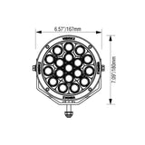 VISION X  CG2 MULTI LED LIGHT CANNON KIT 6.7"