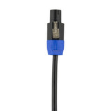 Voceteo Box Speakon Cable Connector 4 x 14GA OFC Power Wire 12 Feet