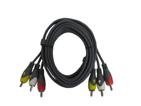 CM-6FT-05  | 6FT RCA Audio/Video Cable Comando Audio