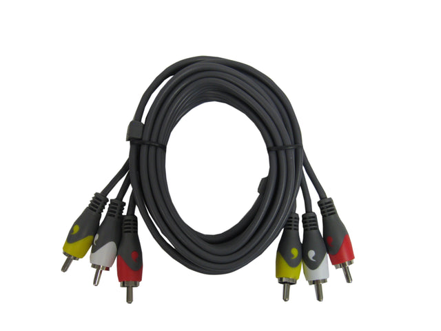 CM-6FT-05  | 6FT RCA Audio/Video Cable Comando Audio