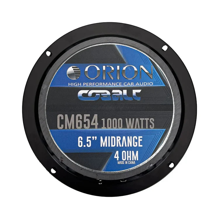 Orion CM654 6.5" 250W RMS Midrange Speakers (Pair) Orion
