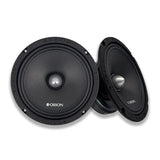 Orion CM85 8" 300W RMS Midrange Speakers (Pair) Orion