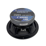 Orion CM85 8" 300W RMS Midrange Speakers (Pair) Orion