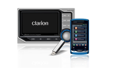 Clarion CMS5 Hideaway Marine Digital Media Receiver