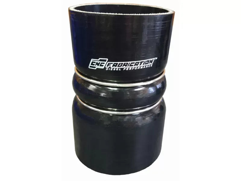CNC Fabrication Charge Air Cooler Boot Kit Black Ford F-Series 6.4L Powerstroke 2008-2010