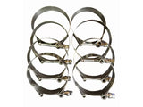 CNC Fabrication Charge Air Cooler Boot Kit Black Ford F-Series 6.4L Powerstroke 2008-2010