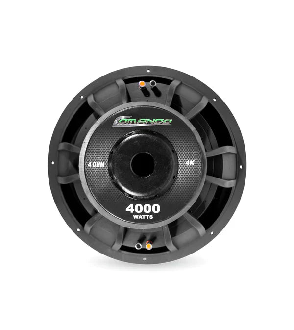 COMANDO 4K | 15'' 4000W MAX. | DUAL 4 Ohms COMANDO