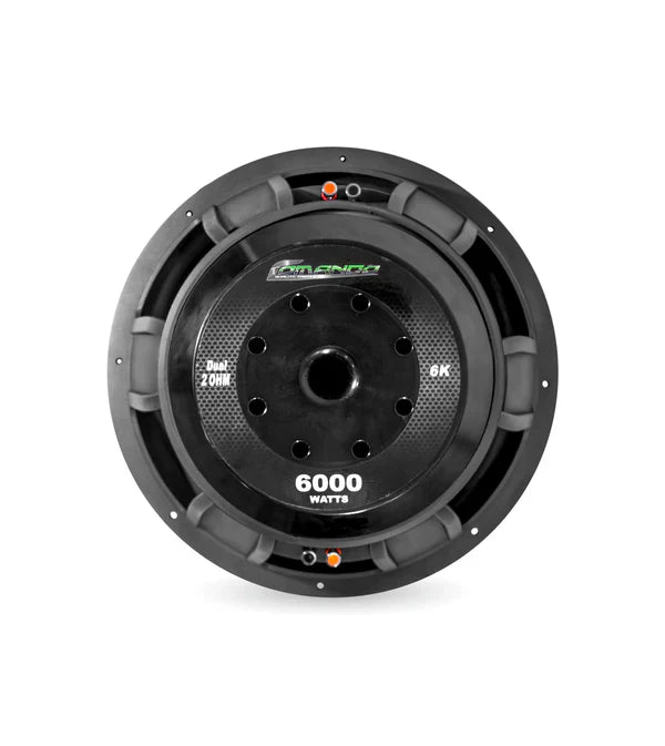COMANDO 6K | 15'' 6000W MAX. | DUAL 2 Ohms COMANDO