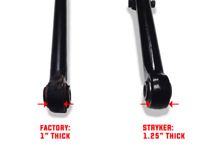 0-4" (or 5-8" when paired with drop bracket) Lift Height Adjustable Track Bar for 2023-2026 Ford F450/F550 Super Duty 4WD Stryker Off Road Design