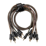 3Ft 6-Channel Interconnect Cable for Car Audio (CPP-MC3) Audiopipe