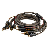 6Ft 6-Channel Interconnect Cable for Car Audio (CPP-MC6) Audiopipe