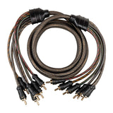 6Ft 6-Channel Interconnect Cable for Car Audio (CPP-MC6) Audiopipe