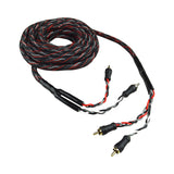17' Competition Rated RCA Twisted Cable for Car Audio (CPP-TW17) Audiopipe