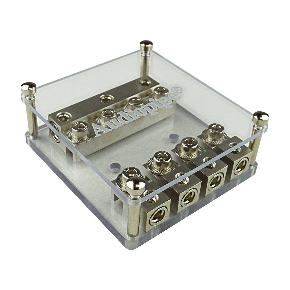 4-Way Positive Distribution Block (CQ-304-404ANL) Audiopipe